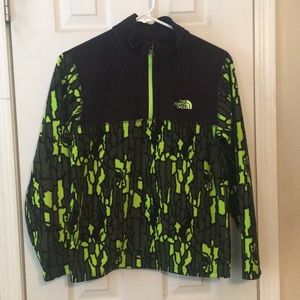 North Face half zip fleece pullover